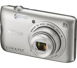 NIKON COOLPIX A300 Compact Camera - Silver